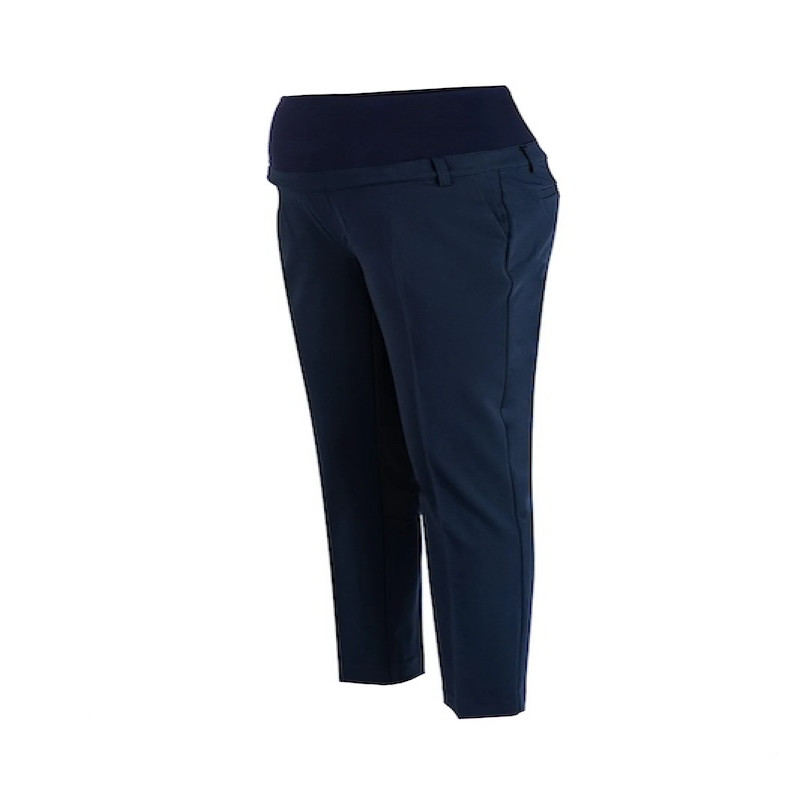 Made in Italy HARRY Slim Fit Pants for Office Navy